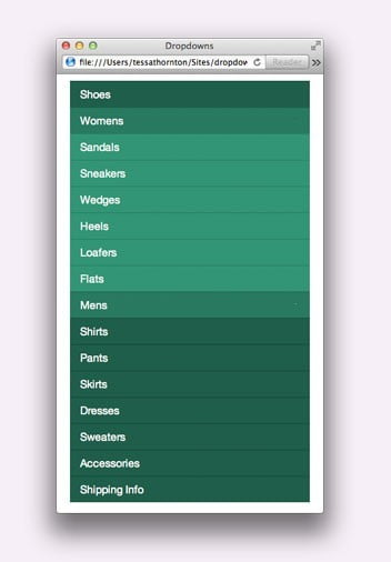 Большие меню, маленькие экраны: адаптивная многоуровневая навигация Большие меню, маленькие экраны: адаптивная многоуровневая навигация