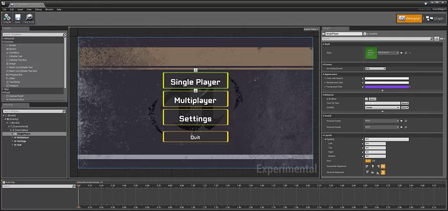 Туториал по Unreal Engine. Часть 4: UI Туториал по Unreal Engine. Часть 4: UI